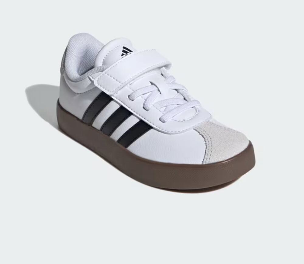 Adidas VL Court 3.0 Toddler Girls Sneakers White 11K NWOT